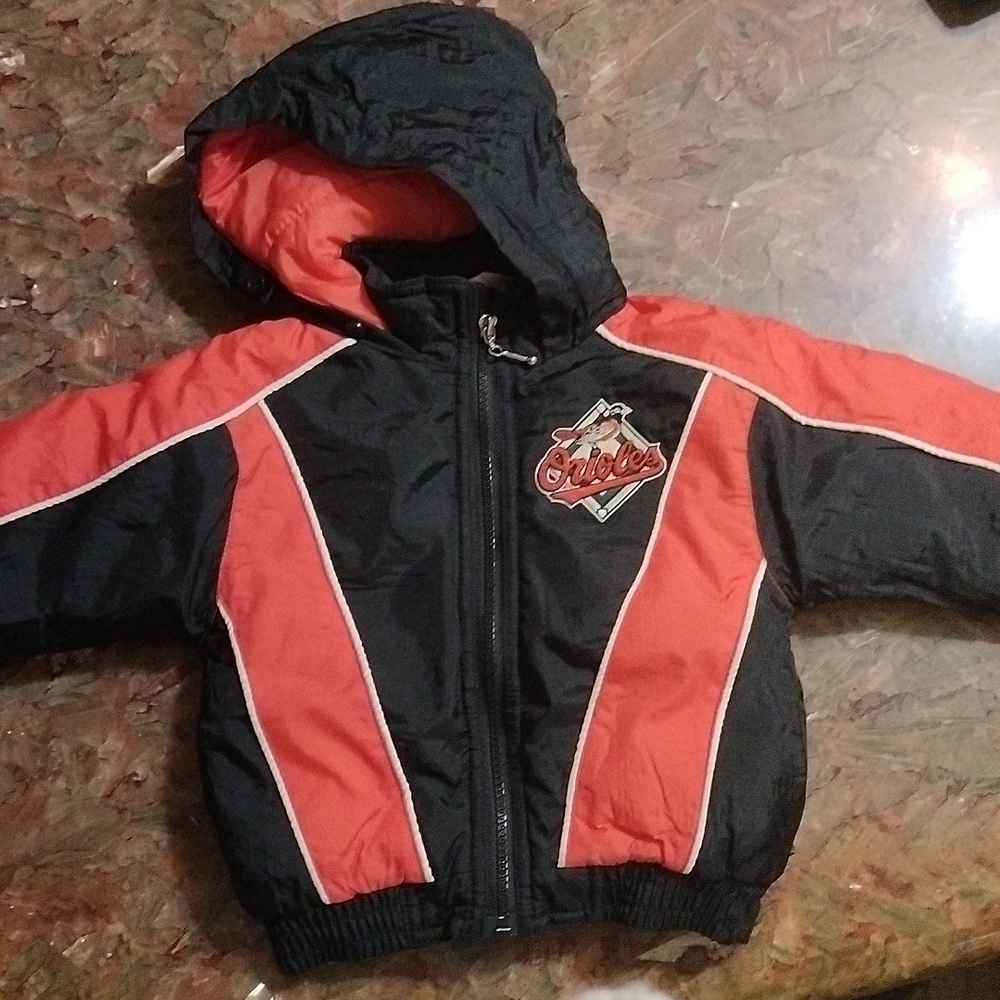 Vintage Orioles heavy coat for 18month old baby